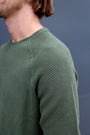 Jumper Oblique Crew ffle-green