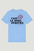 Tshirt Cafe della-robia-blue